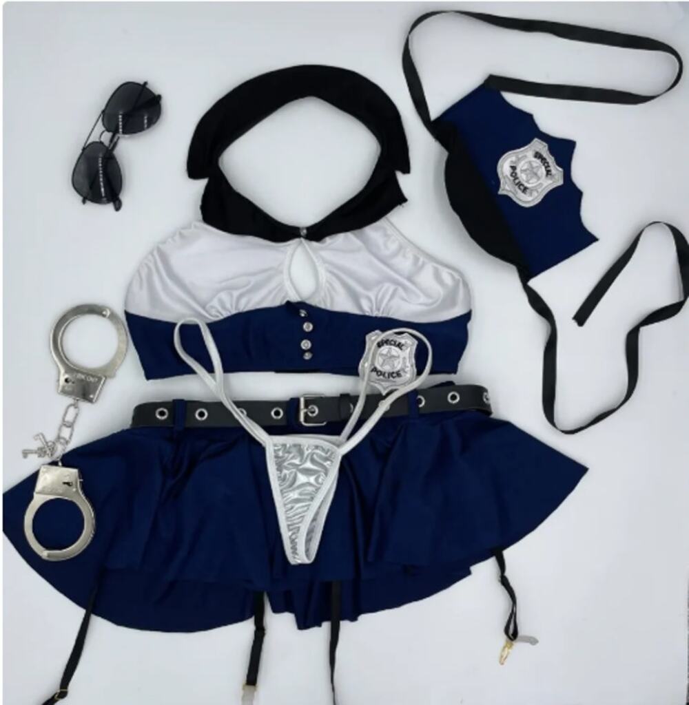 Body Zone Cocky Cop Costume Roleplay Size Small Medium